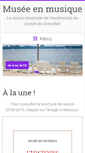 Mobile Screenshot of musee-en-musique.com